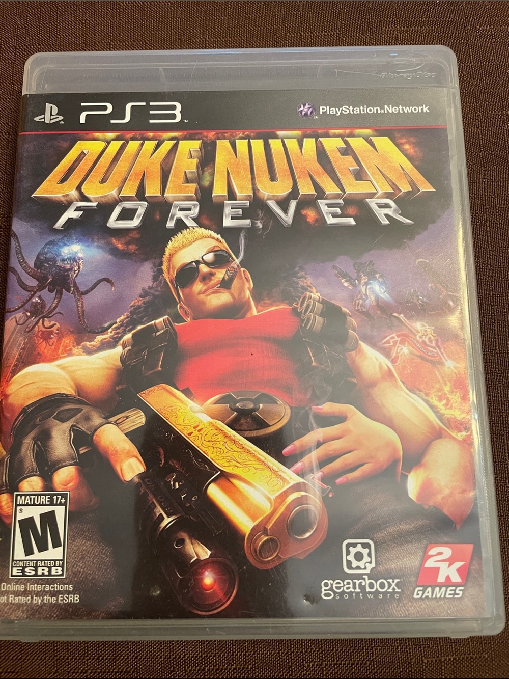 Sony PS3 Duke Nukem Forever - Red, Yellow, Black